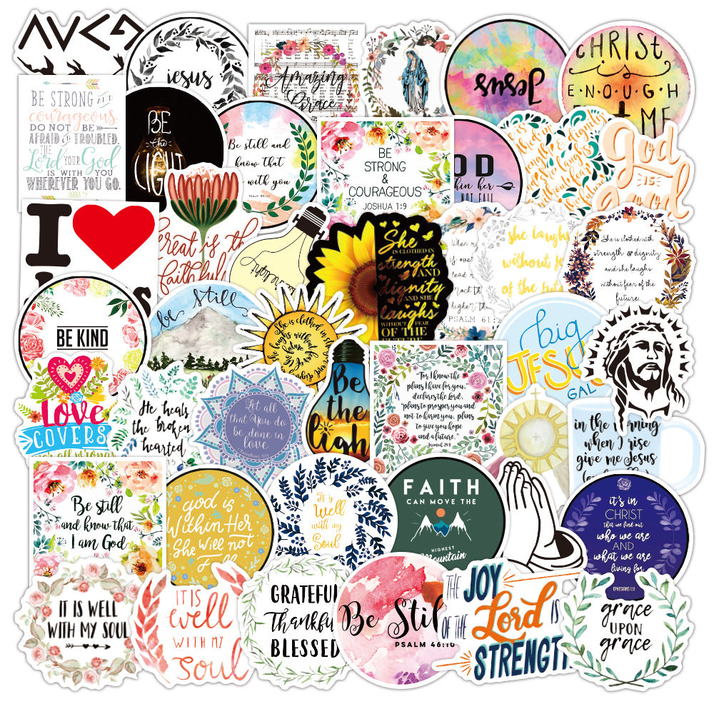 50 Pc Religious Motivation Pack image 0