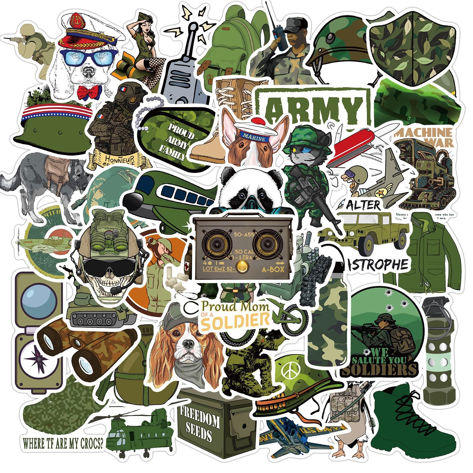 50 Pc Military Pack image 0