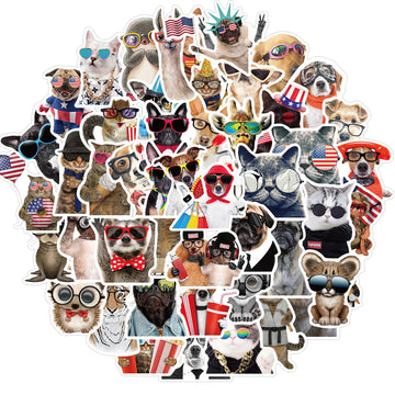 50 Pc Animals with glasses Pack image 0