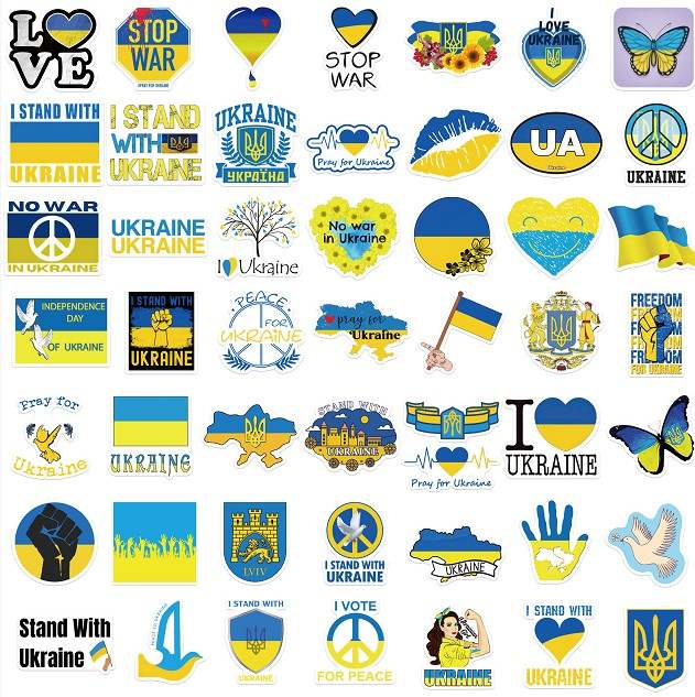 50 Pc I Stand with Ukraine Pack image 1
