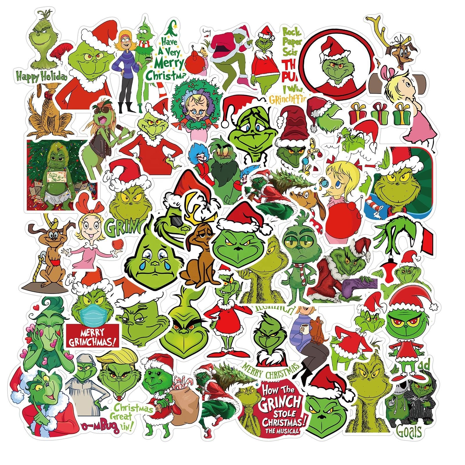 50 Pc Grinch Pack image 0