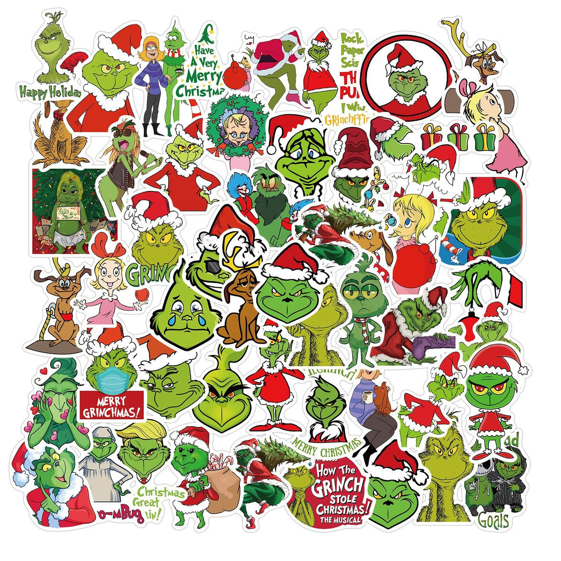 50 Pc Grinch Pack image 0