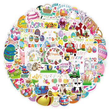 50 Pc Easter Sticker Pack image 0