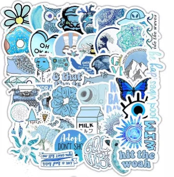 50 Pc Blue Variety Bomb Pack image 0