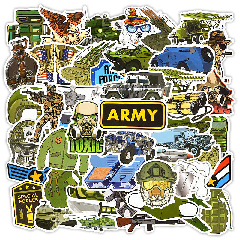 50 Pc Military Gun War Pack image 0