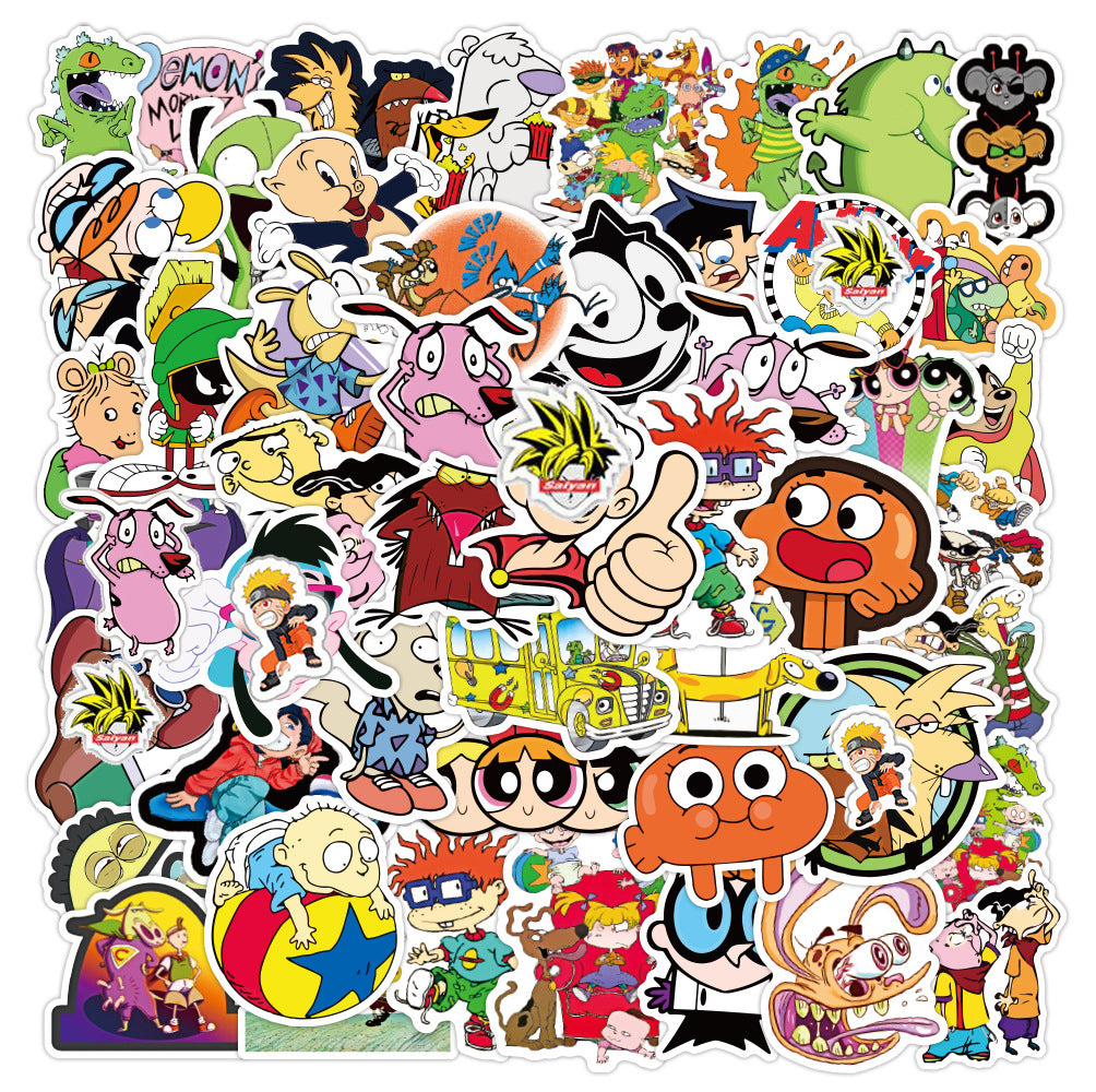 50 Pc 90's Cartoons Pack image 0