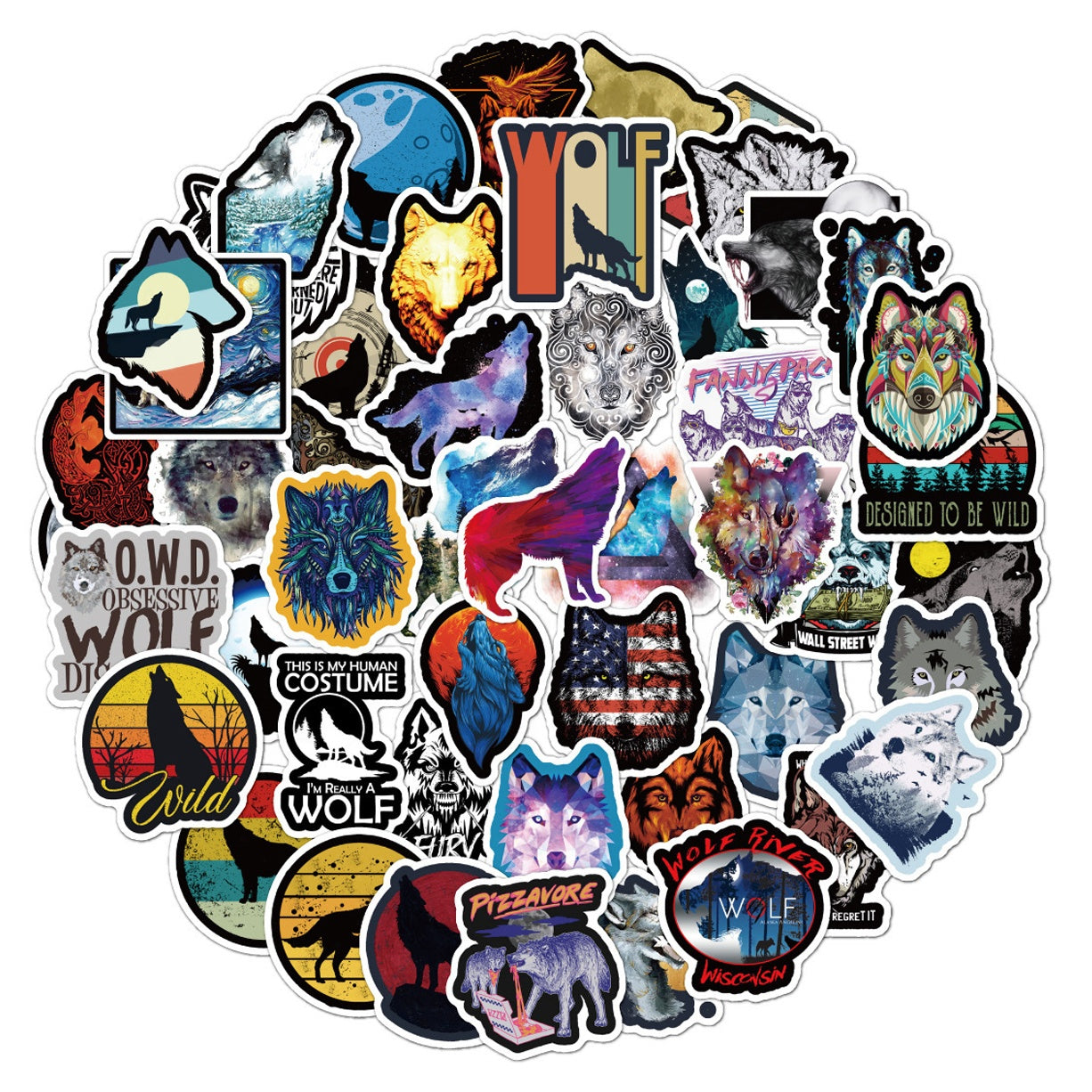 50 Pc Wolf Pack image 0