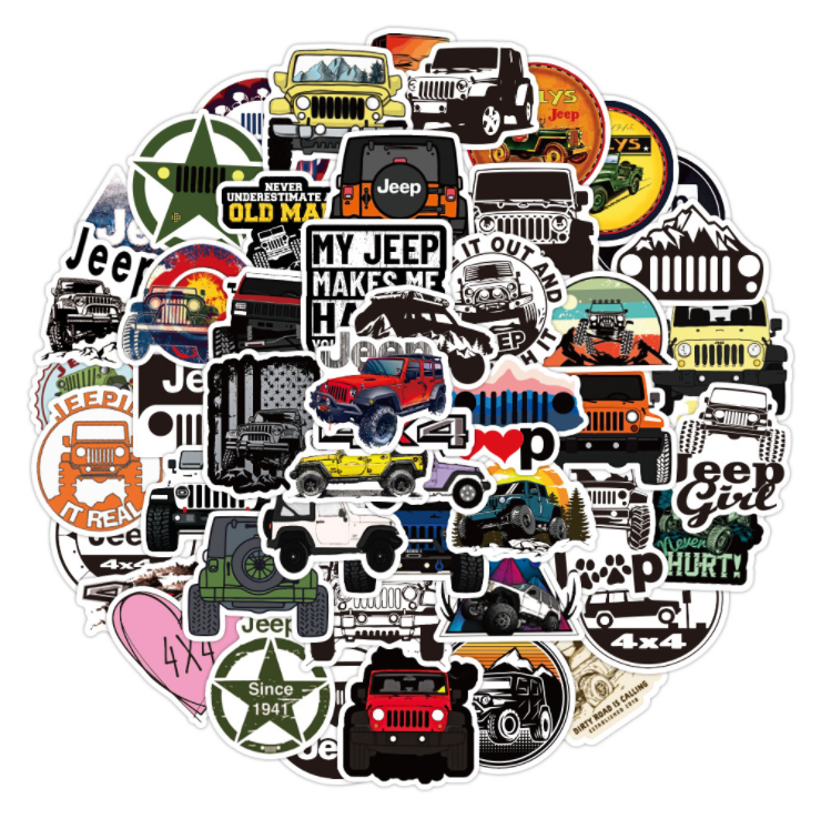 50 Pc Jeep Auto Pack image 1