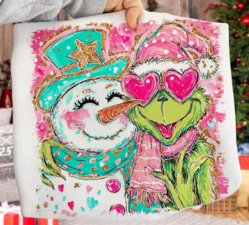 Frosty the Snowman and Grinch Shirt