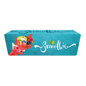 Custom Rectangle Stretch Table Cover – Fitted Event Display