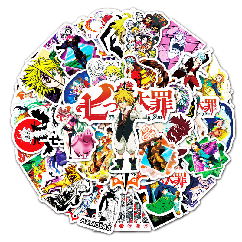 50 Pc Seven Deadly Sins Pack image 0