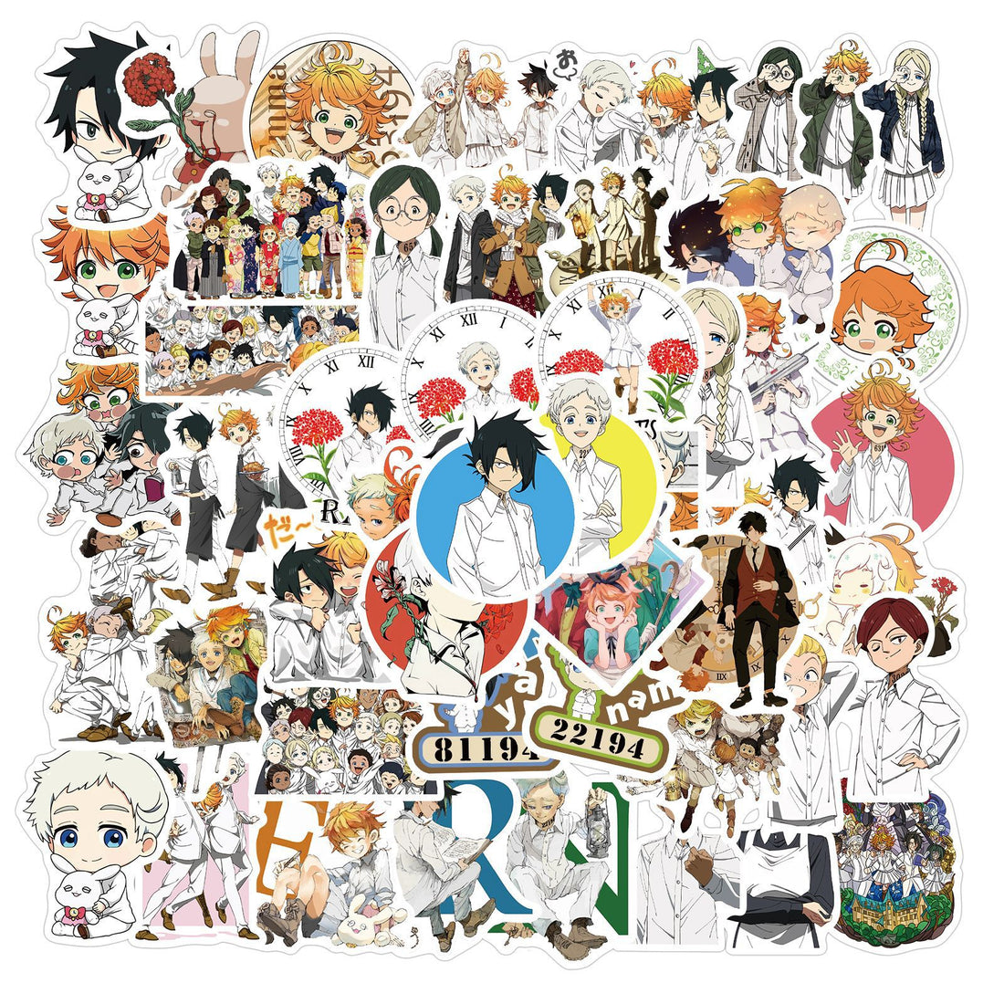 50 Pc Promise Neverland Pack image 0