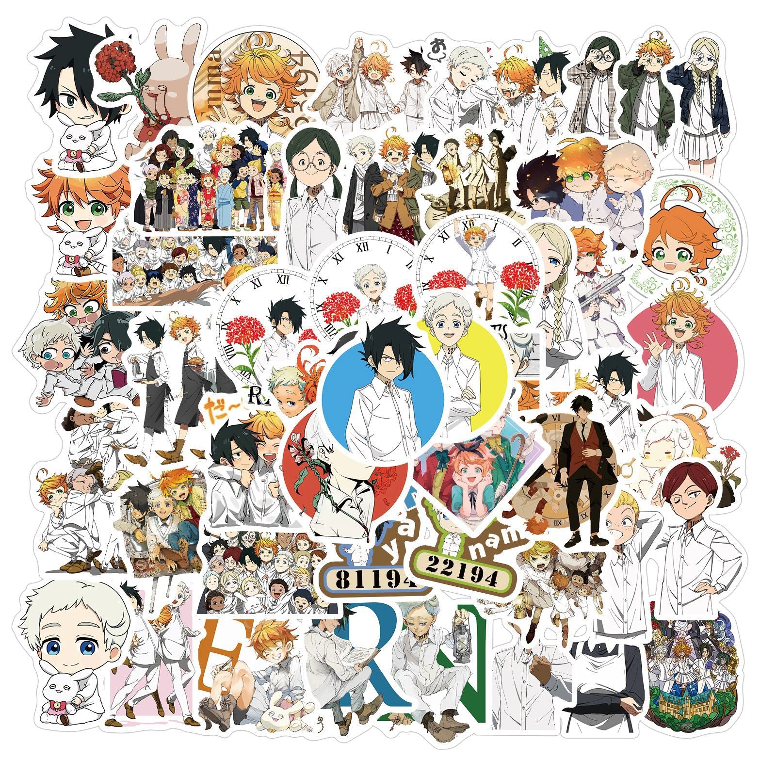 50 Pc Promise Neverland Pack image 0